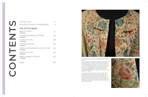 RSN Stitch Bank: 200 Essential Embroidery Stitches (Royal School of Needlework Guides) - Retail Maharaj