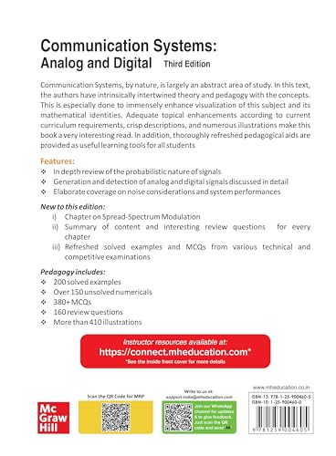Communication Systems: Analog and Digital |3rd Edition - Retail Maharaj