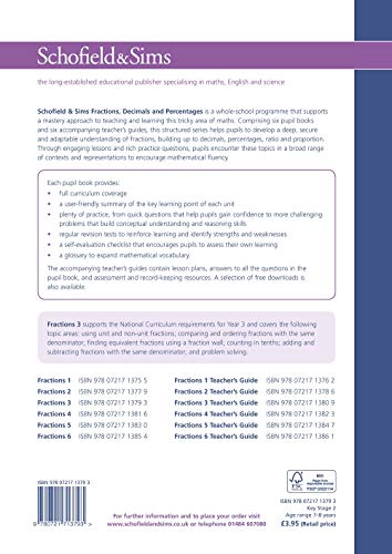 Fractions, Decimals and Percentages Book 3 (Year 3, Ages 7-8) - Retail Maharaj