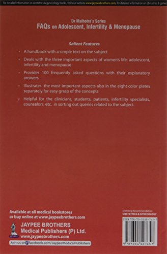 DR MALHOTRA'S SERIES FAQS ON ADOLESCENT, INFERTILITY & MENOPAUSE VOL.1 - Retail Maharaj