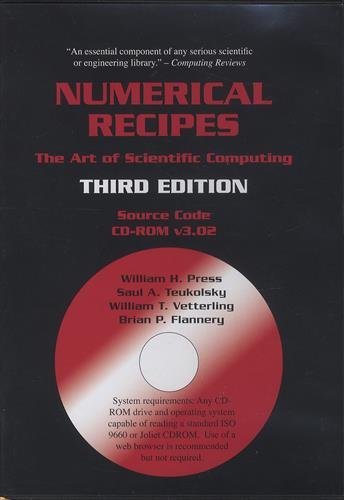 Numerical Recipes Source Code CD-ROM 3rd Edition: The Art of Scientific Computing - Retail Maharaj