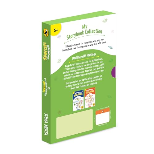 Dealing with Feelings: My Storybook Collection (Box set 3): Set of 6 Exciting Story cum Activity Books | Illustrated Storybooks on Emotions and Mental Health | Ages 5 + | Sonia Mehta - Retail Maharaj