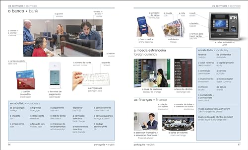Portuguese English Bilingual Visual Dictionary - Retail Maharaj
