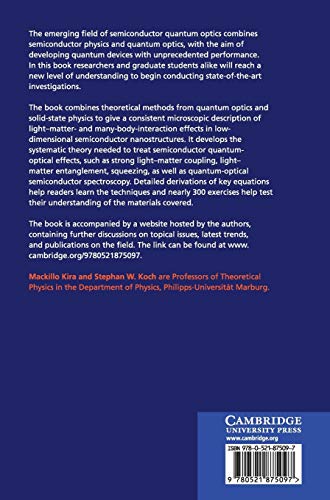 Semiconductor Quantum Optics - Retail Maharaj