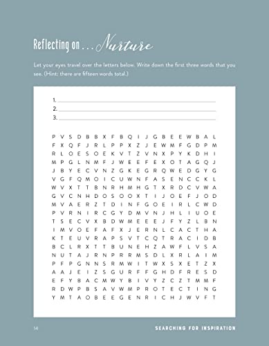 Searching for Inspiration: Word Searches and Writing Prompts to Uplift - Retail Maharaj