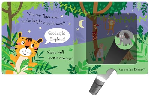 Goodnight Tiger (Magic Flashlight Books) - Retail Maharaj