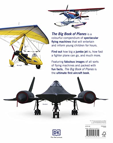 The Big Book of Planes: Discover the Biggest, Fastest and Best Flying Machines - Retail Maharaj