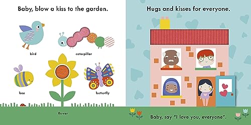 Baby Touch: Hugs and Kisses: A touch-and-feel playbook - Retail Maharaj