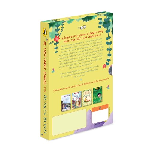 My First Family Stories: Ruskin Bond Boxset (Set of 4) | Illustrated Family Stories with Nature, Relationships, and Life Lessons | Perfect for Bedtime Reading and Gifting - Retail Maharaj