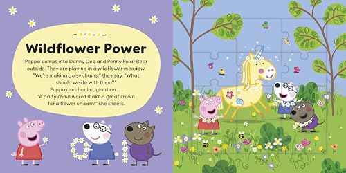 Peppa Pig: Peppa’s Unicorn Fun Jigsaw Puzzle Book - Retail Maharaj