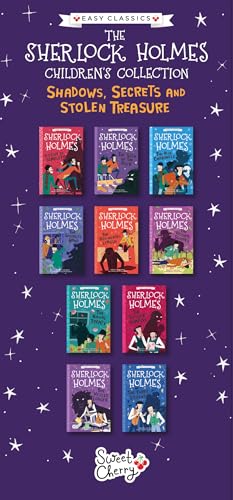 The Sherlock Holmes Children's Collection: (Series 1) Shadows, Secrets and Stolen Treasure (Easy Classics): 10 Book Box Set - Retail Maharaj