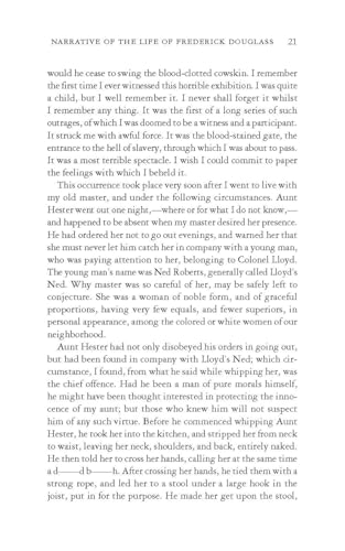Narrative Of The Life Of Frederick Douglass: With Selected S - Retail Maharaj