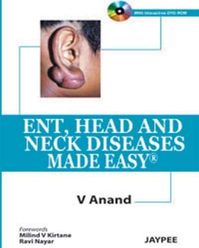 ENT,HEAD AND NECK DISEASES MADE EASY WITH INTERACTIVE DVD ROM - Retail Maharaj