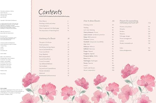 The Kew Book of Drawing Flowers: Failsafe Lessons for Drawing Floral and Botanical Elements. for Journaling, for Stationery, for Keeps - Retail Maharaj