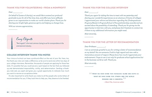 101 Ways to Say Thank You: Notes of Gratitude for Every Occasion - Retail Maharaj