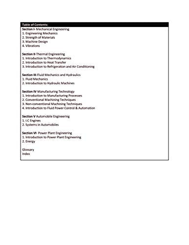 Basic Mechanical Engineering | e - Retail Maharaj