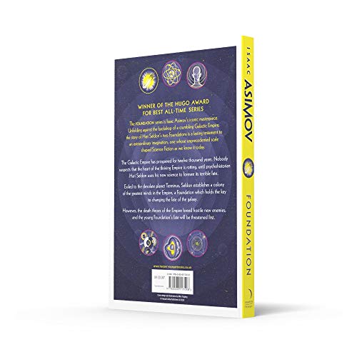 Foundation: The greatest science fiction series of all time, now a major series from Apple TV+: Book 1 (The Foundation Trilogy) - Retail Maharaj