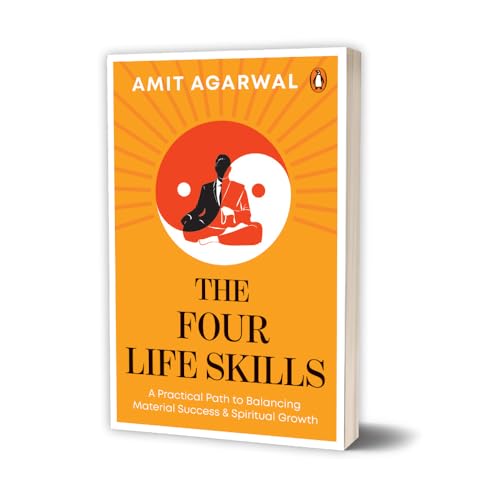 The Four Life Skills: A Practical Path to Balancing Material Success and Spiritual Growth | Self-Help Guide to Sales, Mindfulness, Personal Finance, and Nutrition - Retail Maharaj