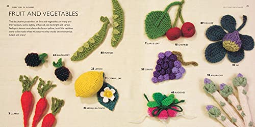 100 Flowers to Knit & Crochet: A Collection of Beautiful Blooms for Embellishing Clothes, Accessories, Cushions and Throws - Retail Maharaj