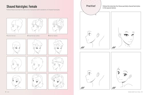 Draw Manga Faces, Heads and Hairstyles: The Workbook - Retail Maharaj