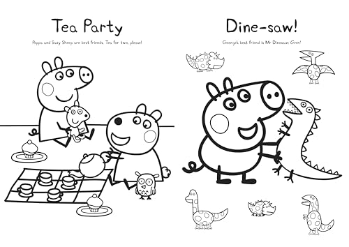 Peppa Pig: Peppa’s Super Bumper Colouring Book - Retail Maharaj
