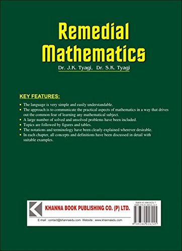 Remedial Mathematics - Retail Maharaj