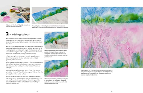 Painting Abstract Nature on Canvas: A Guide to Creating Vibrant Art With Watercolour and Mixed Media - Retail Maharaj