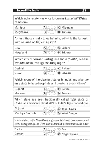 Quiz Book - Incredible India - Retail Maharaj
