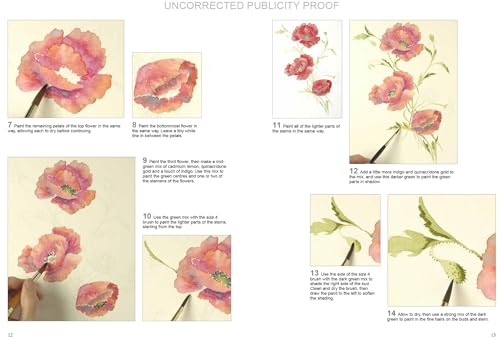 Watercolour Flowers - Retail Maharaj