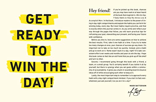 Win the Day Journal: Harness the Power of 24 Hours - Retail Maharaj