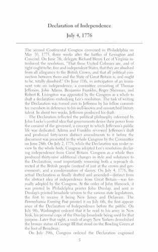 The Declaration of Independence and Other Great Documents of American History: 1775-1865 (Thrift Editions) - Retail Maharaj