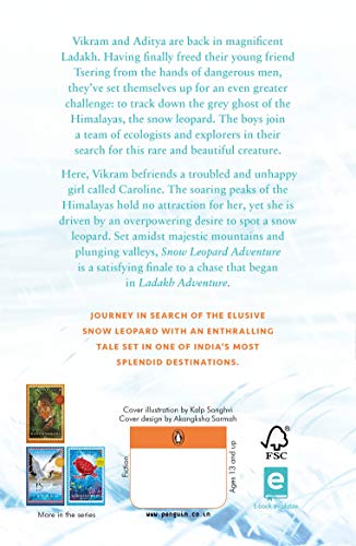 Snow Leopard Adventure: A Thrilling Mystery Set in the Beautiful Himalayas | Ages 13+ | A Vikram-Aditya Story | Compelling Sequel to Ladakh Adventure - Retail Maharaj