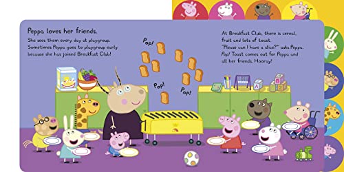 Peppa Pig: Peppa and Friends: Tabbed Board Book - Retail Maharaj