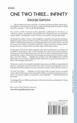 One, Two, Three...Infinity: Facts and Speculations of Science (Dover Books on Mathematics) - Retail Maharaj