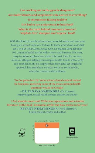 But What Does Science Say?: 101 Health Myths Busted - Retail Maharaj
