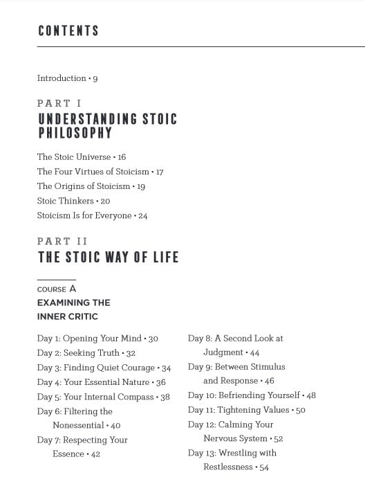 Journal Like a Stoic: A 90-Day Stoicism Program to Live with Greater Acceptance, Less Judgment, and Deeper Intentionality (Includes Teachings of Marcus Aurelius) - Retail Maharaj