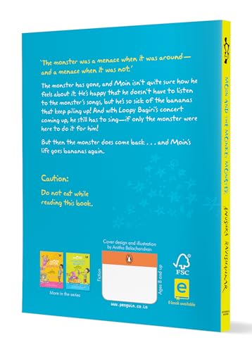Moin and the Monkey Monster (Book 3): A Funny Story of Friendship Between a Boy and a Monster | Age 8+ - Retail Maharaj