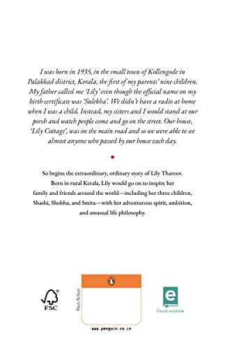 Good Innings: The Extraordinary, Ordinary Life of Lily Tharoor - Retail Maharaj