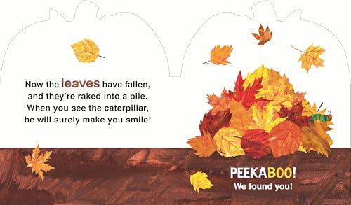 The Very Hungry Caterpillar's Peekaboo Halloween: A pumpkin-shaped board book - Retail Maharaj