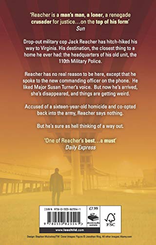 Never Go Back (Jack Reacher) - Retail Maharaj
