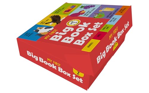My First Big Book Boxset-Volume 2 (5 Books): A Pizza Box of 5 Large Font Illustrated Board Books on Animals, Birds, Fruits and Vegetables, Seasons, Opposites and Things at Home | Vocabulary Builder for Preschool Kids, Toddlers I Perfect Gift Set I Ages 1+ - Retail Maharaj