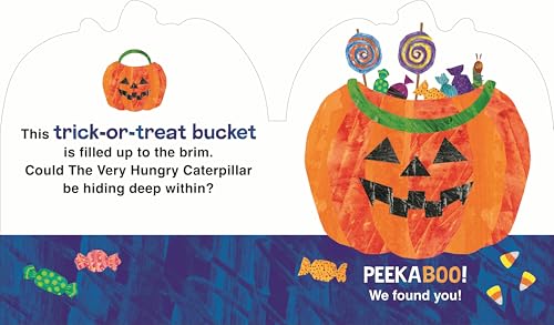The Very Hungry Caterpillar's Peekaboo Halloween: A pumpkin-shaped board book - Retail Maharaj