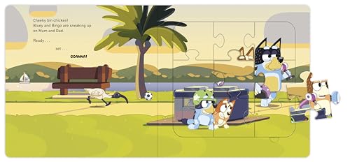 Bluey: A Jigsaw Puzzle Book - Retail Maharaj