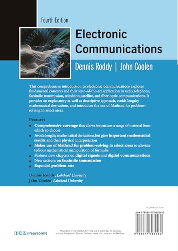 ELECTRONIC COMMUNICATIONS, 4TH EDN - Retail Maharaj