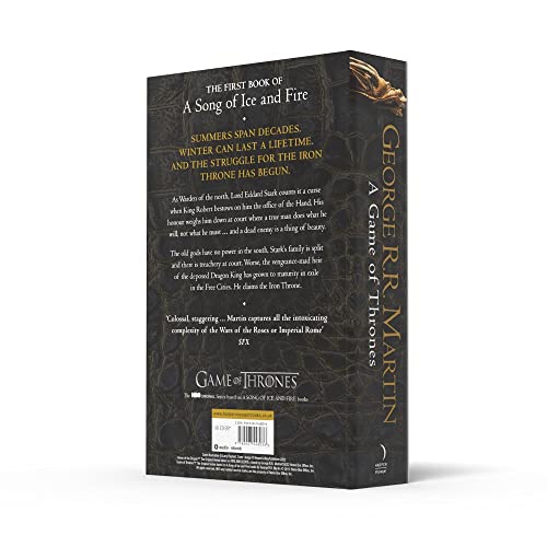 A Game of Thrones (Reissue): Book 1 (A Song of Ice and Fire): The bestselling classic epic fantasy series behind the award-winning HBO and Sky TV show and phenomenon GAME OF THRONES - Retail Maharaj