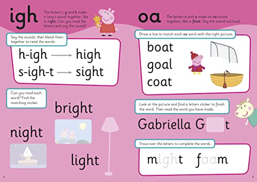 Peppa Pig: Practise with Peppa: Amazing Phonics: Sticker Book - Retail Maharaj