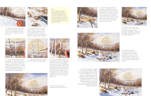 Watercolour Landscapes Step-By-Step - Retail Maharaj