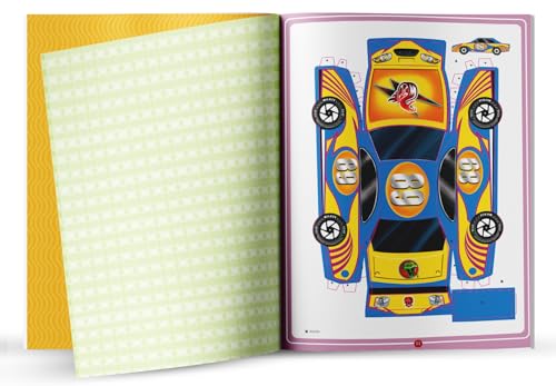 Make Your Own Paper Figures – Racing Cars Cut, Fold & Create Your Own Racetrack Cars | Ages 6–10 | DIY Craft Fun for 2+ Hours of Hands-On Play - Retail Maharaj