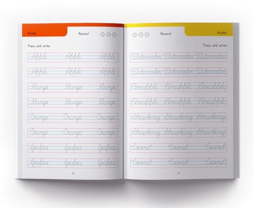 Cursive Handwriting - Everyday Letters and Sentences : Level 2 Practice Workbooks For Children (Set of 2 Books) - Retail Maharaj