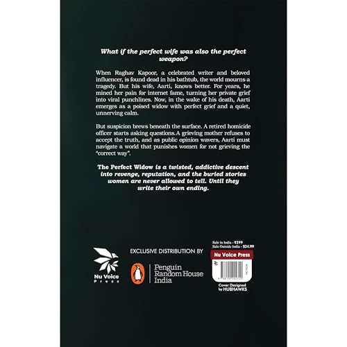 The Perfect Widow-Psychological Thriller|Suspense |Crime mystery - Retail Maharaj